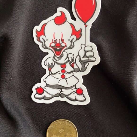 Exclusive Set Bundle of 8 Disney Horror Halloween Goth Vinyl Stickers - Picture 4 of 16